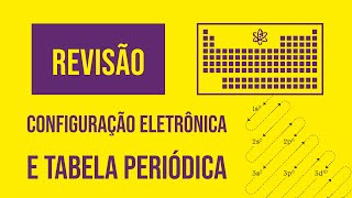 Configuração Eletrônica e Tabela Periódica  Revisão [upl. by Guimond186]