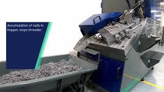 Automatic Nail Manufacturing Solution  ENKOline [upl. by Kaia]