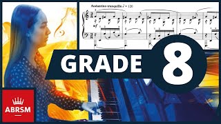 ABRSM Piano 20212022 GRADE 8 Sheet Music and Complete Fingering [upl. by Petta599]