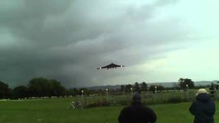 Awesome Vulcan Bomber Low FlyBy [upl. by Vonnie869]