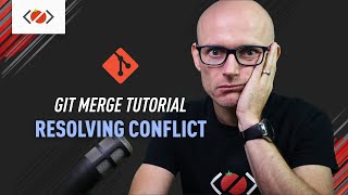 How to resolve merge conflicts in Git [upl. by Ehgit]