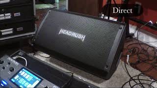 Headrush FRFR112 Speaker Demonstration [upl. by Alfonse]