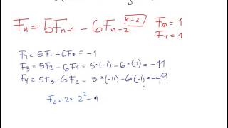 Relaciones de Recurrencia Lineales Homogéneas [upl. by Ranson588]