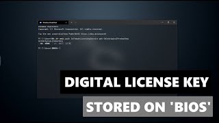 Find your windows 10 digital license key with terminal LicensingServicegetOA3xOriginalProductKey [upl. by Gittle]