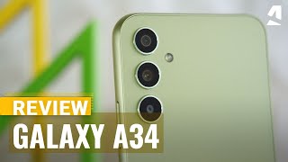 Samsung Galaxy A34 review [upl. by Airelav324]