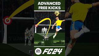 How To Score Freekicks in FC 24 [upl. by Santini]