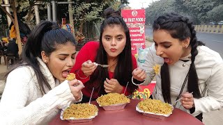 Maggi Challenge😋 Maggi Eating Competition  Food Challenge  Street Food [upl. by Demakis]