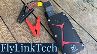 Unboxing and Review Of The FLYLINKTECH Jump Starter [upl. by Arhna306]