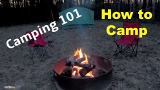 Camping 101 for Beginners  Useful Knowledge [upl. by Danforth]