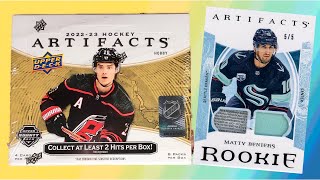 202223 Upper Deck Artifacts Hockey Hobby Box Break [upl. by Shauna]