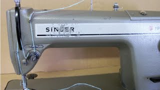 How to Thread a Singer Industrial Sewing Machine [upl. by Rosabel]