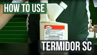 How To Use Termidor SC Termiticide and Ant Killer [upl. by Brinkema]