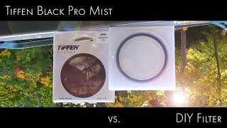 Tiffen Black Pro Mist 18 vs DIY Filter [upl. by Heringer238]