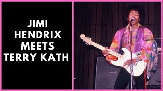 Jimi Hendrix Meets Terry Kath amp Talks About Recording with Chicago [upl. by Yetac]