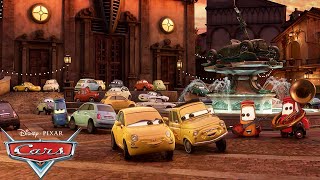 Meet Luigis Family  Pixar Cars [upl. by Rehpinej744]