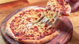 Pizza Margherita Recipe  How To Make Pizza Dough  Easy Pizza Recipe [upl. by Koo]