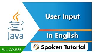 User Input  English [upl. by Ardnasella917]