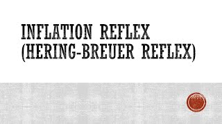 Inflation Reflex HeringBreuer Reflex [upl. by Aiynot]