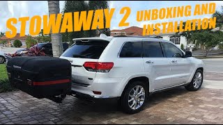 How to Install Stowaway 2 Max Cargo Carrier Swingaway frame [upl. by Milson]