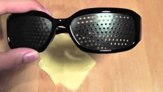 PinHole Glasses Do They Work Review  Overview [upl. by Nallac]