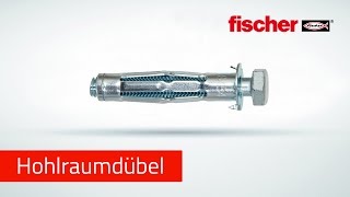 HohlraumMetalldübel fischer HM [upl. by Leopold]