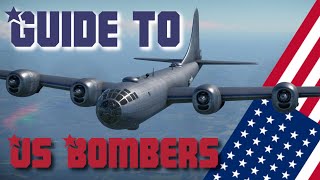 Guide to US Bombers 🍔 War Thunder [upl. by Ultan293]