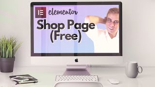 Custom WooCommerce Shop Page Elementor Free Version [upl. by Nehr356]