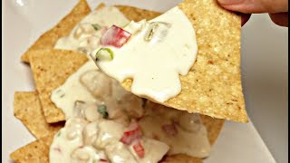 EASY QUESO BLANCO DIP RECIPE  Nacho Cheese Recipe  How To Make Nacho Cheese Sauce [upl. by Tartaglia]