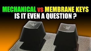 Gaming Keyboards  MECHANICAL vs MEMBRANE  Razer Ornata vs Razer Blackwidow Chroma V2 Review [upl. by Eniahpets]