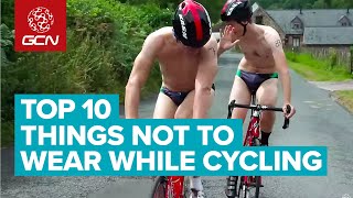 Top 10 Things Not To Wear While Cycling [upl. by Rea]