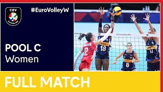 Slovakia vs Italy  CEV EuroVolley 2021 Women  Pools [upl. by Junieta]