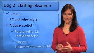 Skriftlig eksamen i Engelsk vg1 [upl. by Harv]