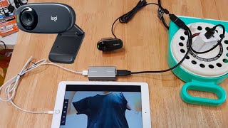 How to connect USB external camera to iPad iPhone [upl. by Odnala665]