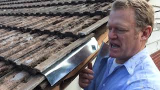 Roof Edge Repair with Flashing [upl. by Spain]