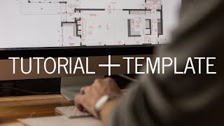 Improve Your CAD Drawings  START TO FINISH tutorial  template [upl. by Zelle610]