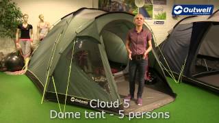 Outwell Cloud 5 Tent  Innovative Family Camping [upl. by Gavette]