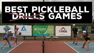 Coach Simone  Play Pickleball quotGamesquot Instead of Drills [upl. by Airak]