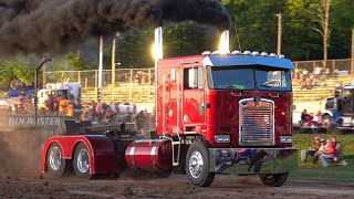 Semi Pulling 2022 Over The Top Diesel Showdown Class B Semis [upl. by Annala]