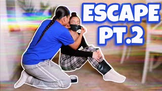 MAGICIAN DUCT TAPE ESCAPE CHALLENGE PART 2 THE CASTROS [upl. by Akceber326]