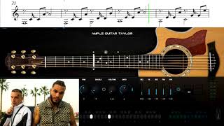 Pijemy za lepszy czas  Smolasty amp 730Huncho  riff gitarowy  guitar tutorial by Paul Raksa [upl. by Aneram762]