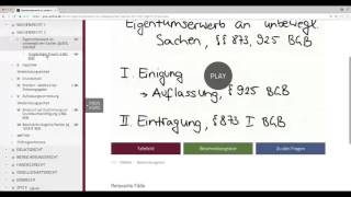 Crashkurs Sachenrecht II  Immobiliarsachenrecht [upl. by Esilenna]