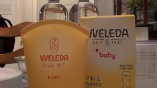 Weleda Calendula Baby Shampoo amp Body Wash REVIEW [upl. by Nelra]