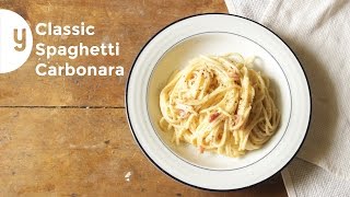 How to Make Classic Carbonara  Yummy Ph [upl. by Nadaba]