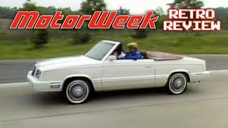 Retro Review 1982 Chrysler LeBaron Convertible [upl. by Alyekahs]