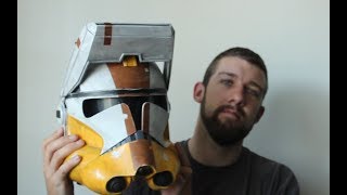 How I Made a Commander Bly Clone Trooper Helmet [upl. by Mellitz931]