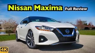 2019 Nissan Maxima FULL REVIEW  DRIVE  Maxima Gets a Big Dose of GTR for 2019 [upl. by Josy]