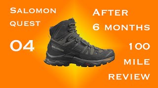 Salomon Quest 04 Review After 100 miles6 months What happened to the best shoe ever [upl. by Glick]