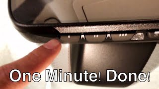 LEXUS HOW TO PAIR TO GARAGE DOOR 1 MINUTE [upl. by Lazaruk]