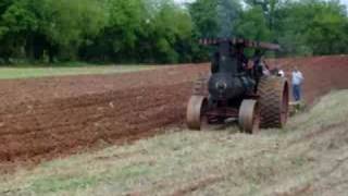 36120 HP Rumely Steam Traction Engine plowing [upl. by Gayl]