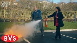 How to Use Fire Extinguishers  BVS Training [upl. by Eiramaneet]